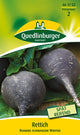 Quedlinburger Rettich Runder schwarzer Winter