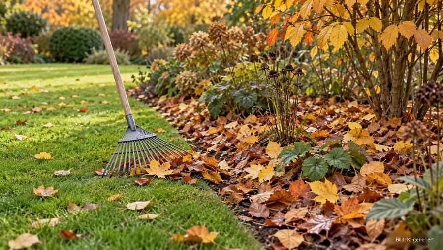 Laub im Garten: liegen lassen oder entfernen?
