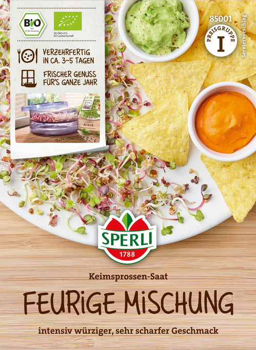 SPERLI BIO Keimsprossen Feurige Mischung