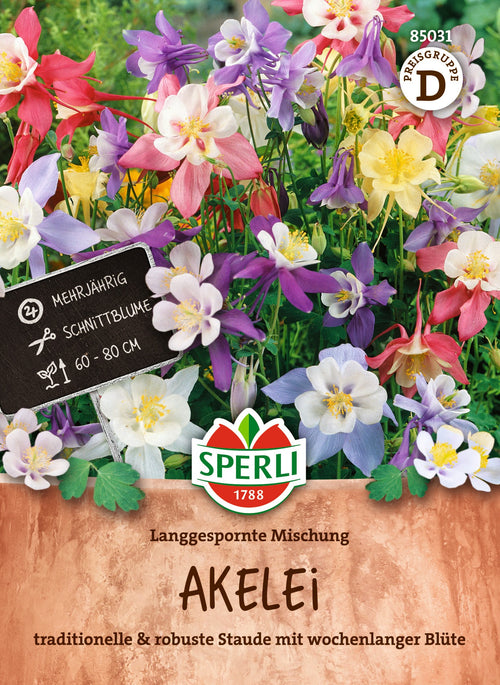 SPERLI Akelei Langgespornte Mischung