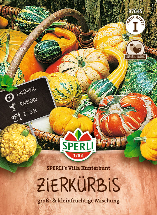 SPERLI Zierkürbis SPERLI's Villa Kunterbunt