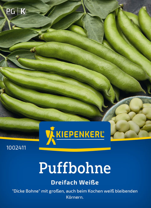 Kiepenkerl Puffbohnen Dreifach Weiße