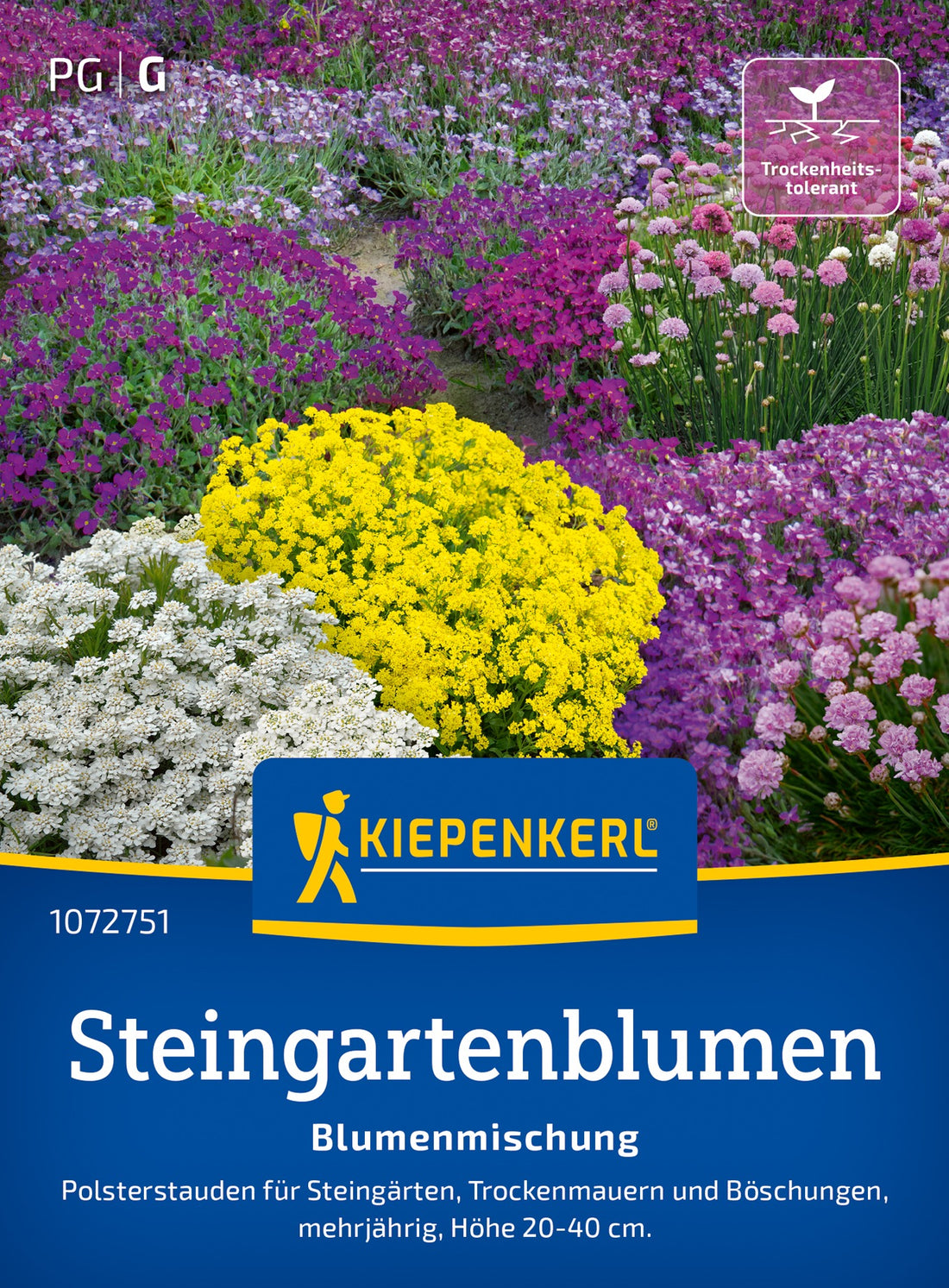 Kiepenkerl Blumensamen-Mischung Steingartenblumen
