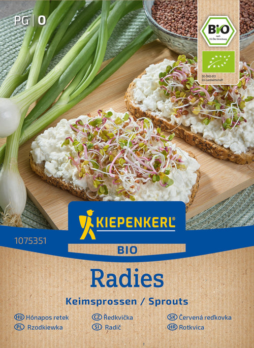 Kiepenkerl BIO Keimsprossen Radies