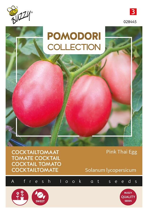 Buzzy Seeds Tomate Pink Thai Egg