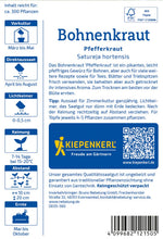 Kiepenkerl Bohnenkraut Pfefferkraut