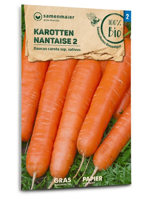 Samen Maier BIO Möhren Nantaise 2 Saatband