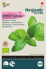 Buzzy Organic Seeds BIO Basilikum Italiano Classico