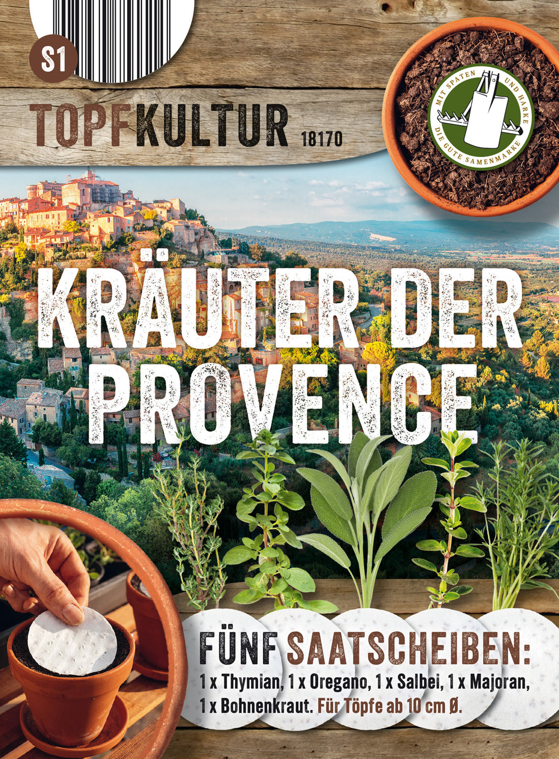 N.L. Chrestensen Kräuter der Provance Saatscheibe