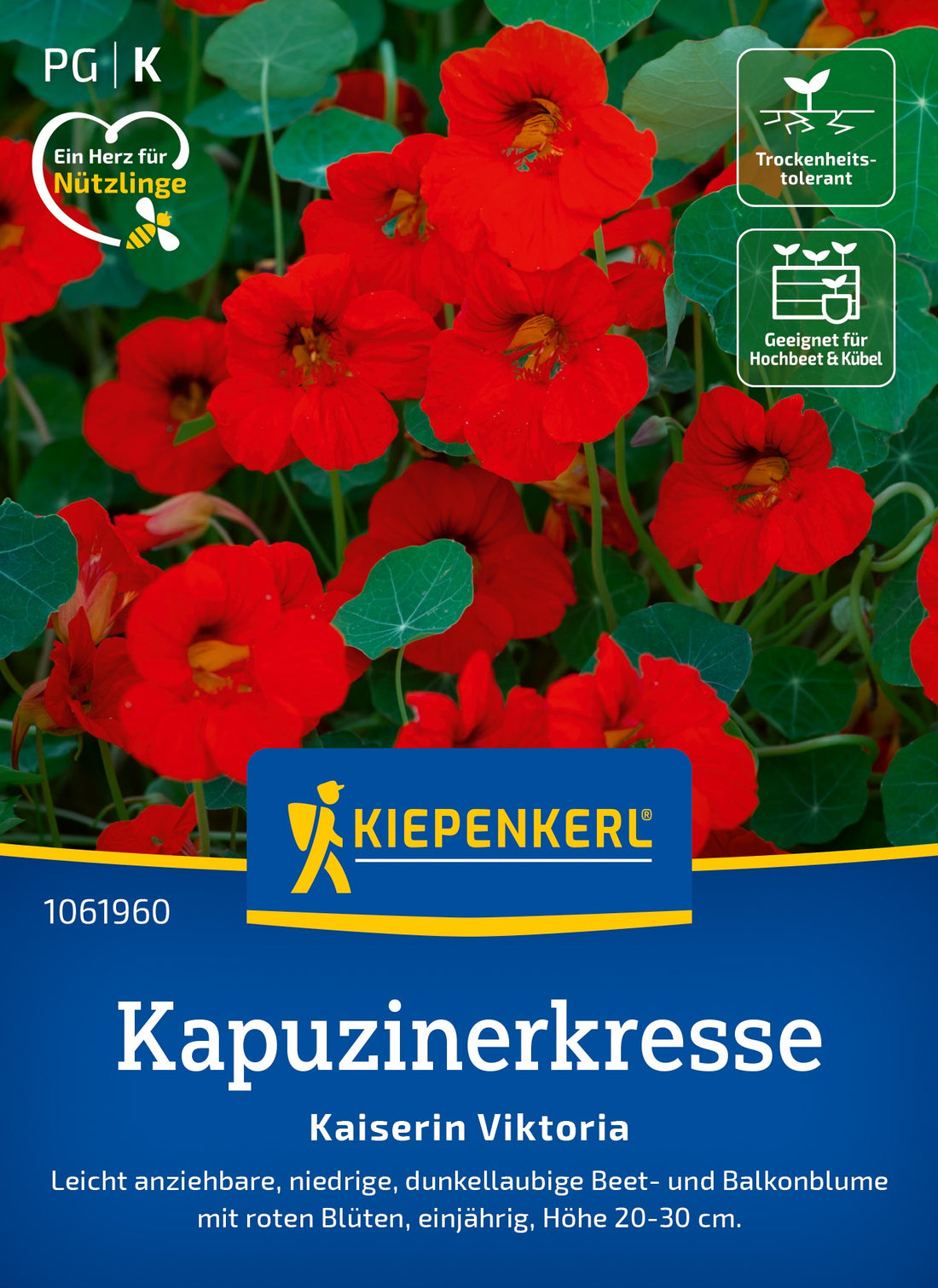 Kiepenkerl Kapuzinerkresse Kaiserin Viktoria