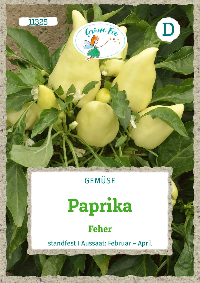 Grüne Fee Spitzpaprika Feher