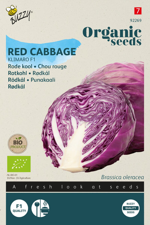 Buzzy Organic Seeds BIO Rotkohl Klimaro