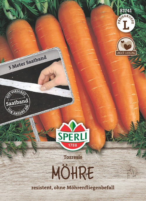 SPERLI Möhre Tozresis Saatband