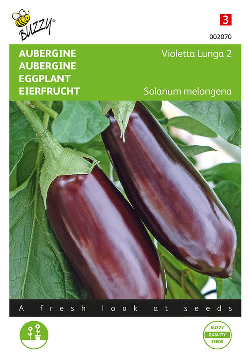 Buzzy Seeds Auberginen Violetta Lunga 2