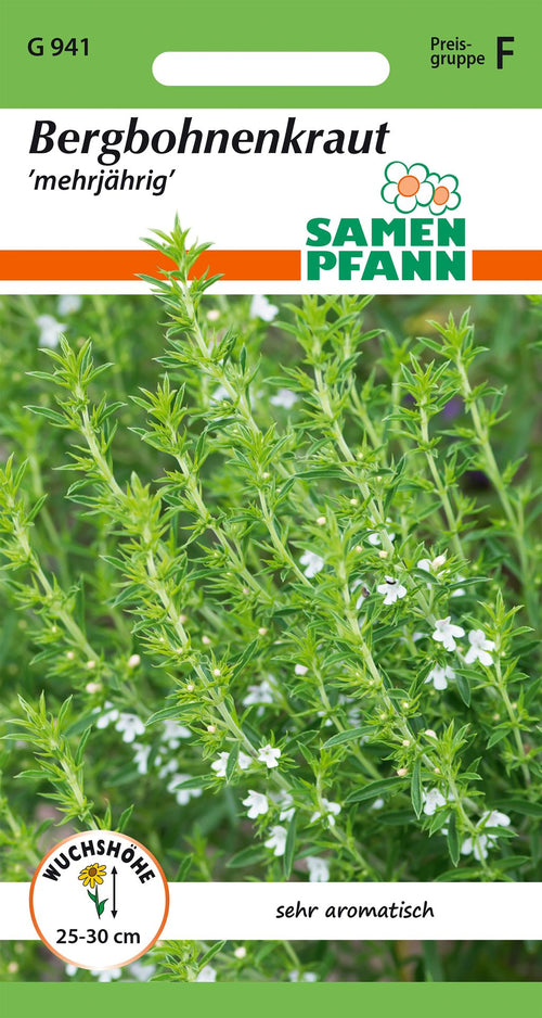 Samen Pfann Bergbohnenkraut Mehrjährig