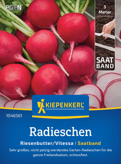 Kiepenkerl Radieschen Riesenbutter/Vitessa Saatband