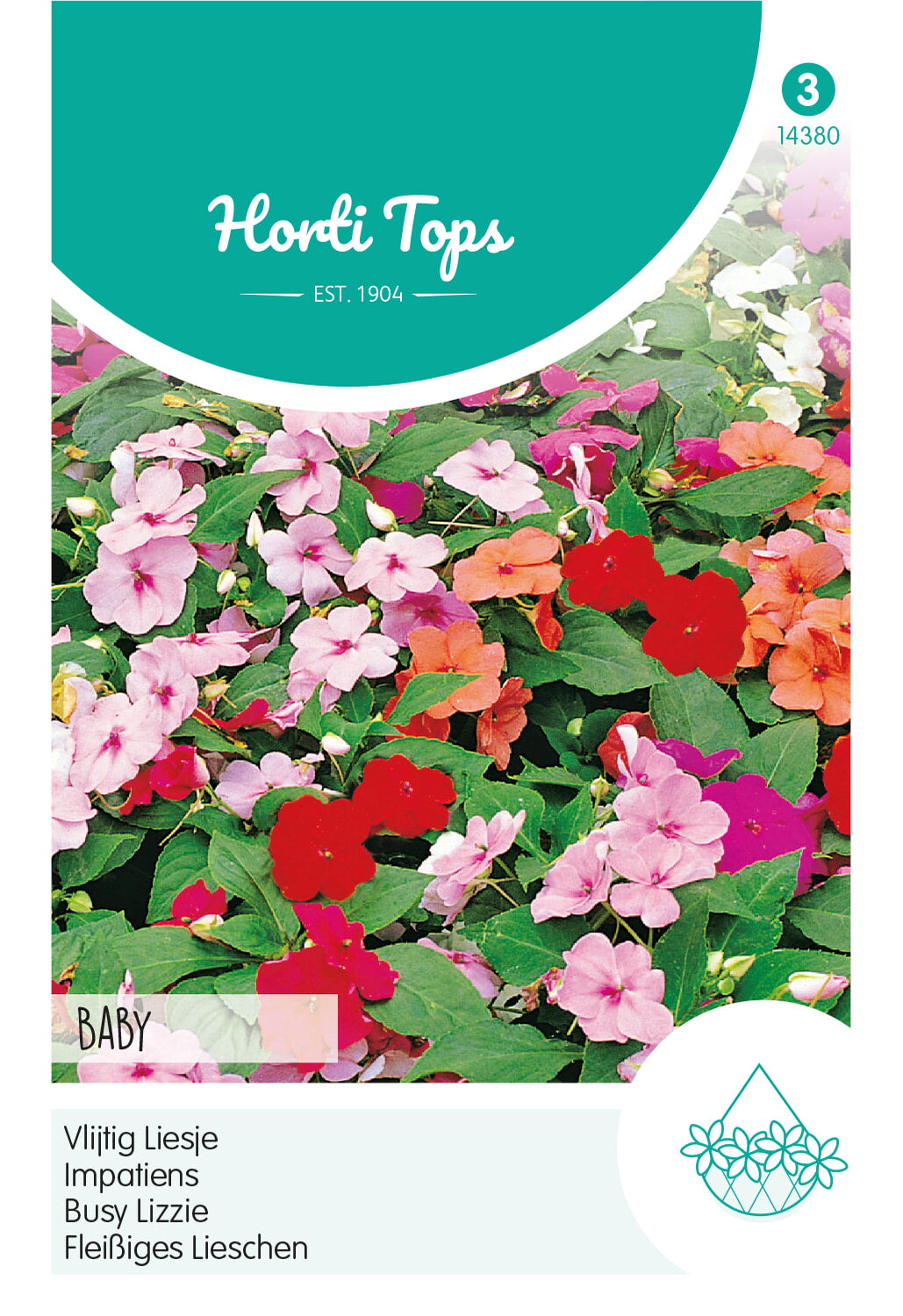 Horti Tops Fleißiges Lieschen Walleriana Baby Mischung