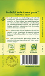 Quedlinburger Feldsalat Verte a coeur plein 2
