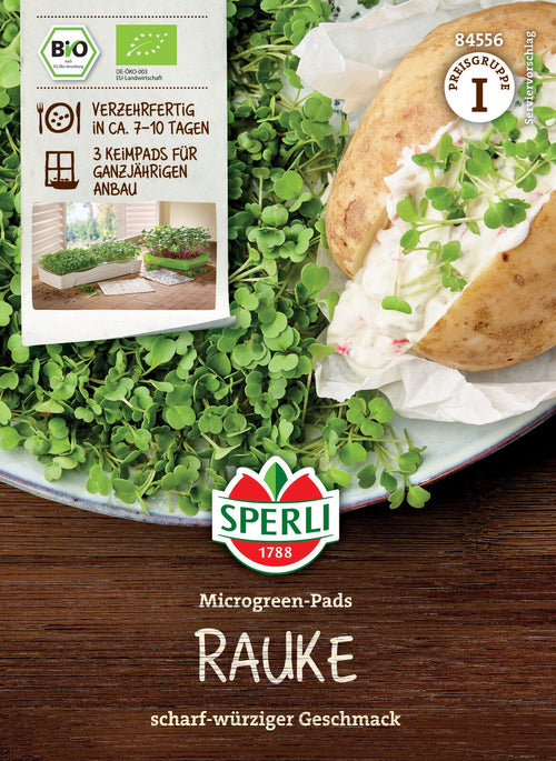 SPERLI BIO Microgreens Rauke Nachfüllpad
