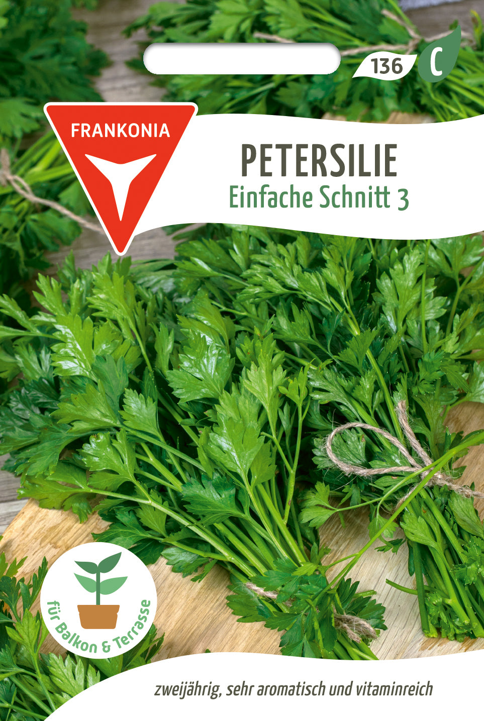 Frankonia Samen Petersilien Einfache Schnitt 3