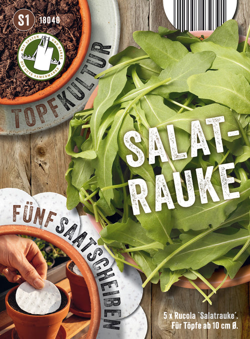 N.L. Chrestensen Rucola Salatrauke Saatscheibe