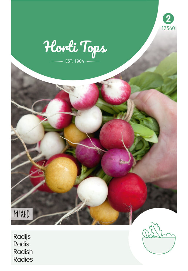 Horti Tops Radieschen Runde Sorten Mischung