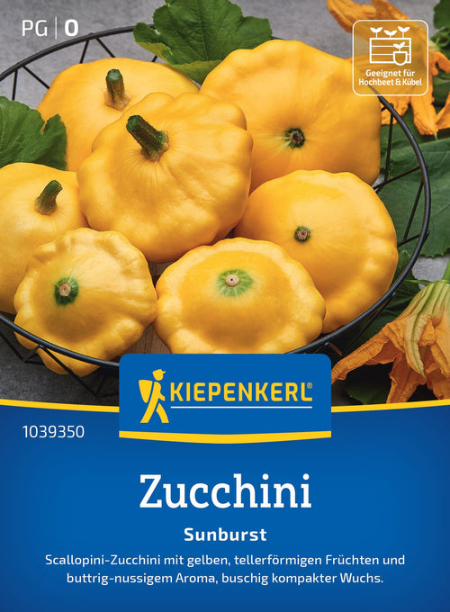 Kiepenkerl Zucchini Sunburst