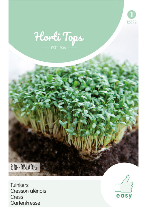 Horti Tops Gartenkresse Großblättrige