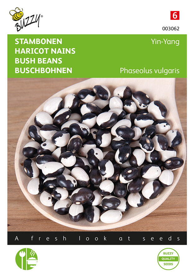 Buzzy Seeds Buschbohnen Yin-Yang