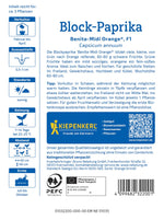 Kiepenkerl Blockpaprika Benita-Midi Orange®
