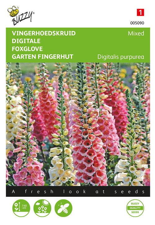 Buzzy Seeds Fingerhut Garten Mischung