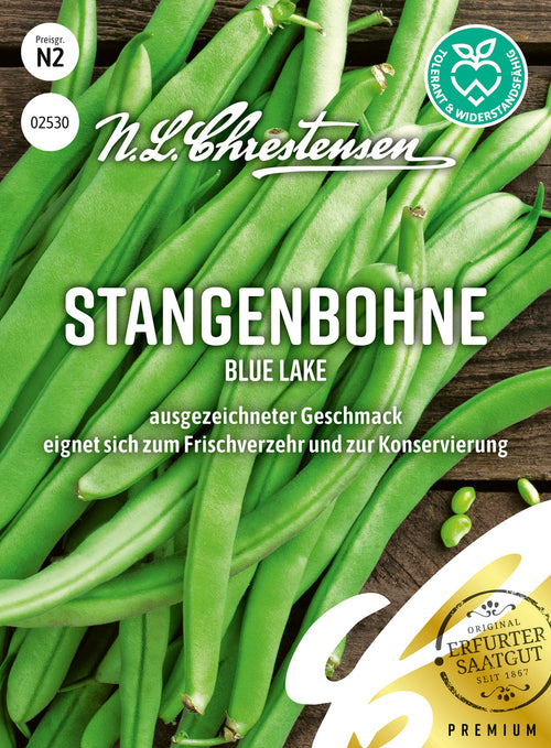 N.L. Chrestensen Stangenbohne Blue Lake