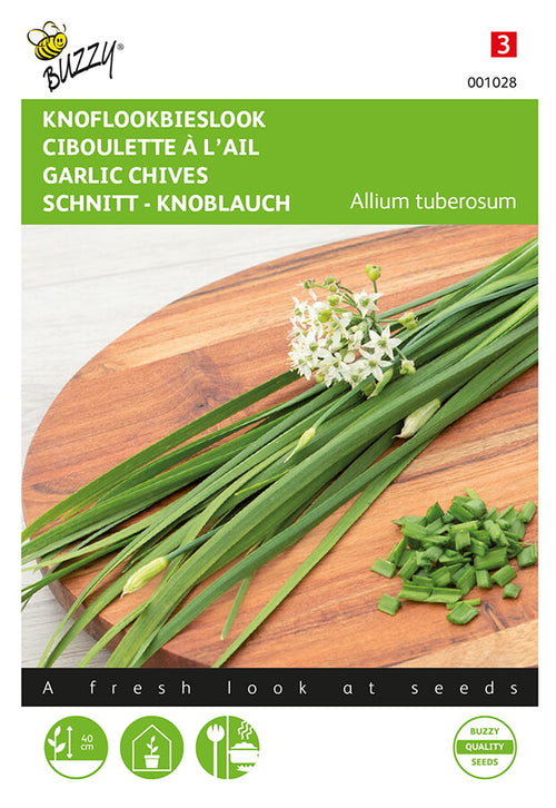 Buzzy Seeds Schnitt-Knoblauch