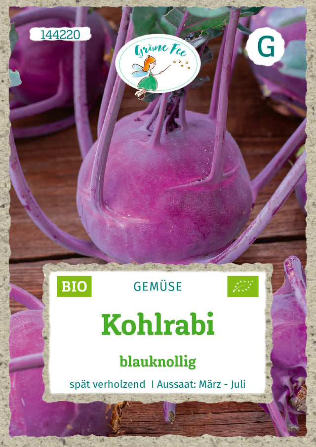 Grüne Fee Kohlrabi Azur Star