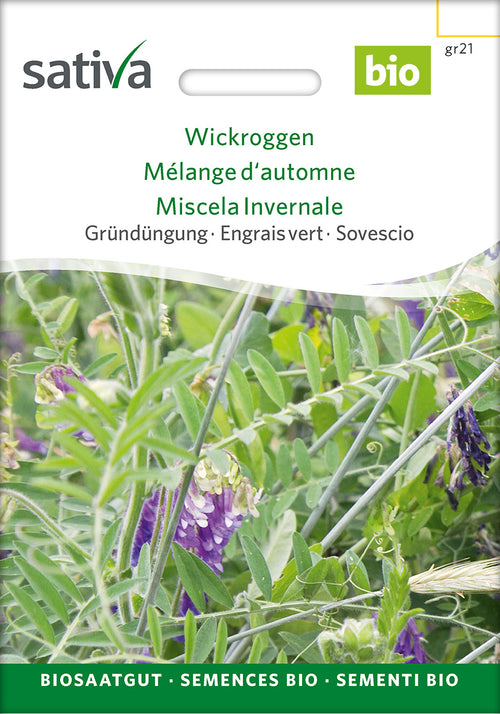 Sativa BIO Gründüngung Wickroggen