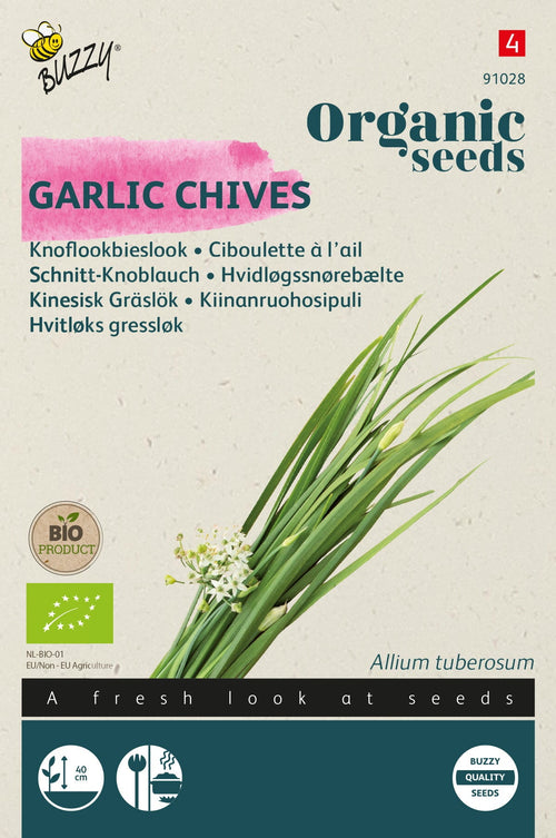 Buzzy Organic Seeds BIO Schnitt-Knoblauch