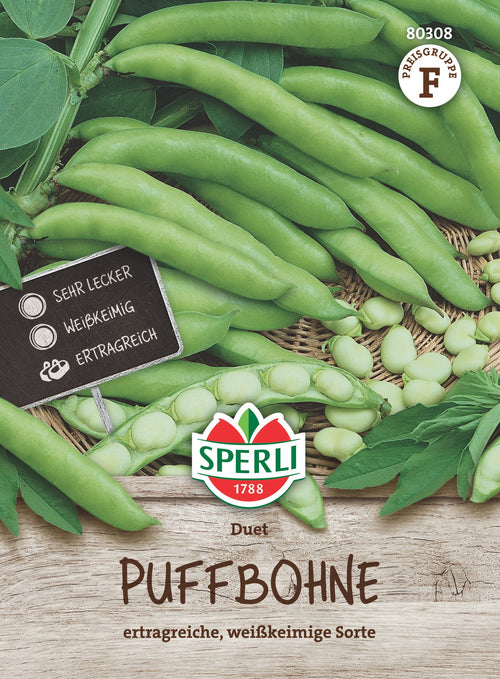 SPERLI Puffbohne Duet