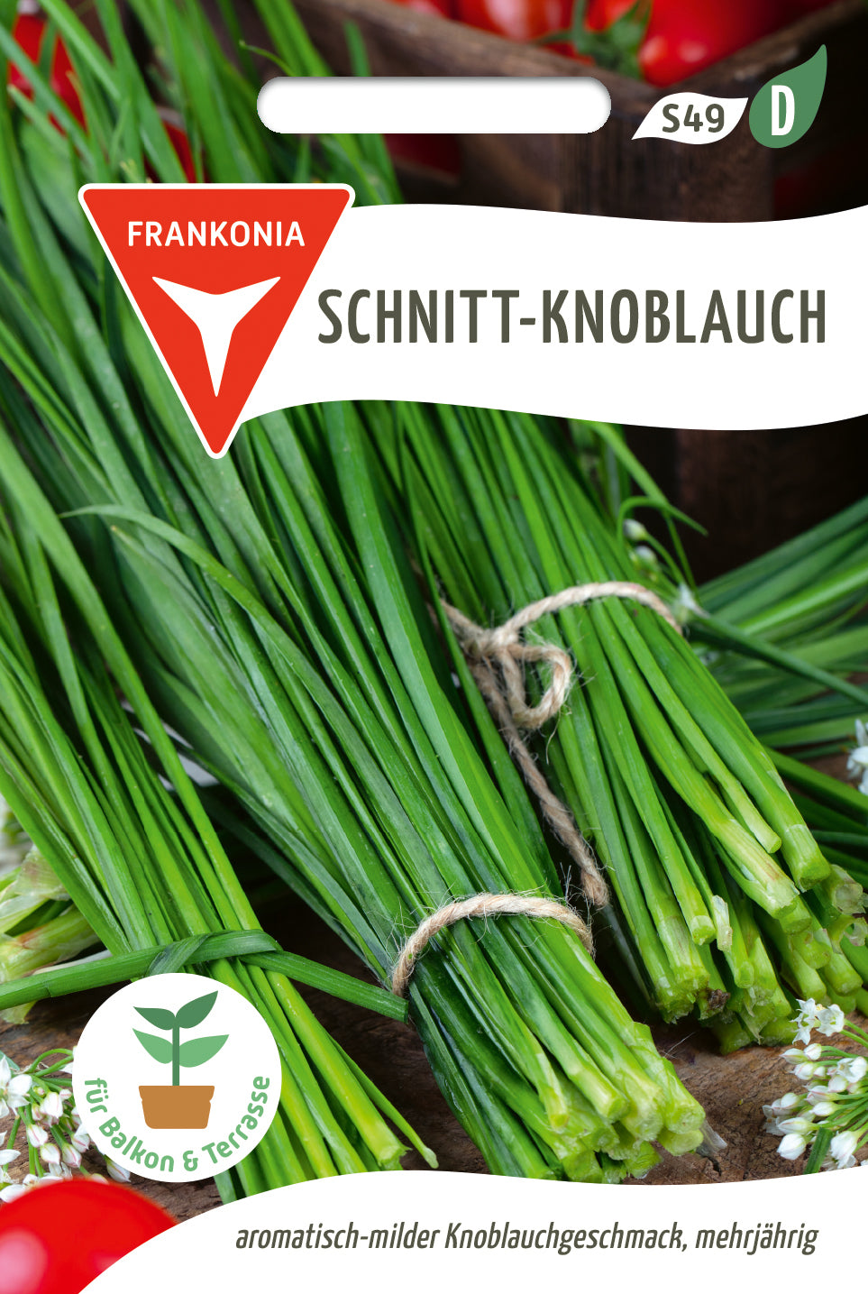 Frankonia Samen Schnittlauch Schnitt-Knoblauch