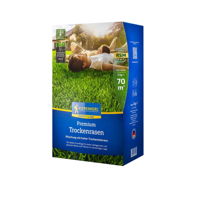 Kiepenkerl Profi-Line Premium Trockenrasen Sunny Green, 2 kg
