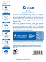 Kiepenkerl Kresse Cresto Saatscheibe