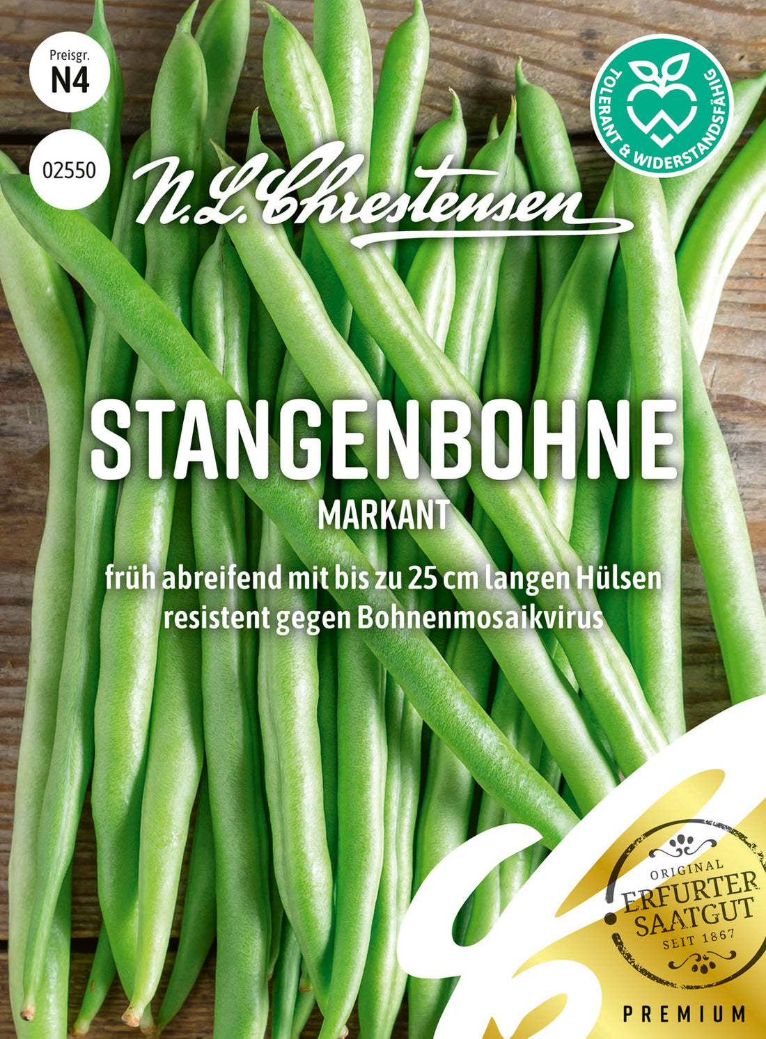N.L. Chrestensen Stangenbohne Markant