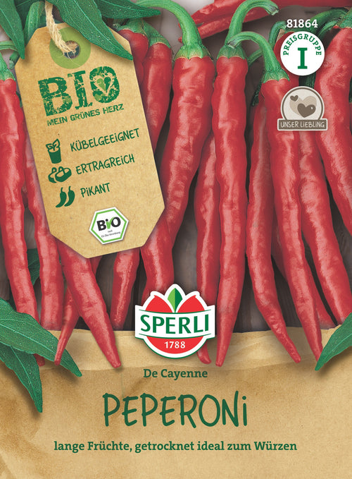 SPERLI BIO Peperoni De Cayenne
