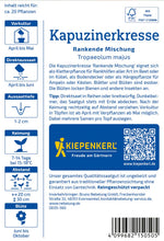 Kiepenkerl Kapuzinerkresse Rankende Mischung