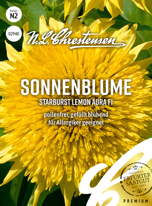 N.L. Chrestensen Sonnenblume Starburst Lemon Aura F1