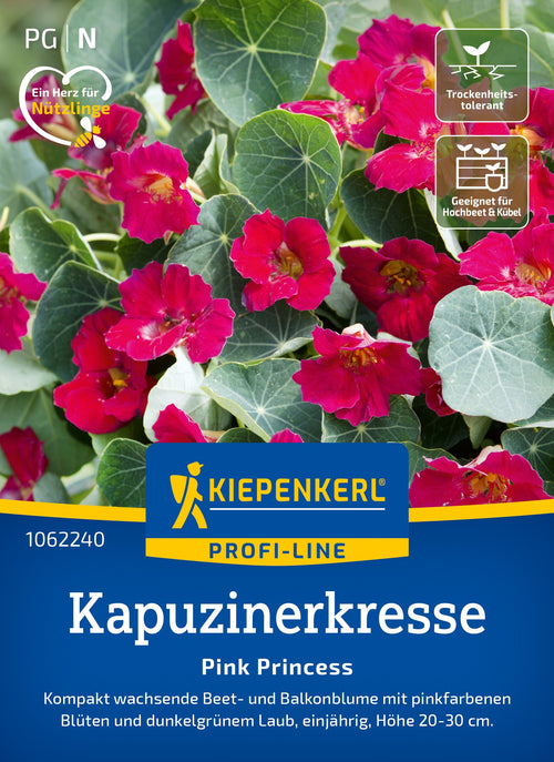Kiepenkerl Kapuzinerkresse Pink Princess