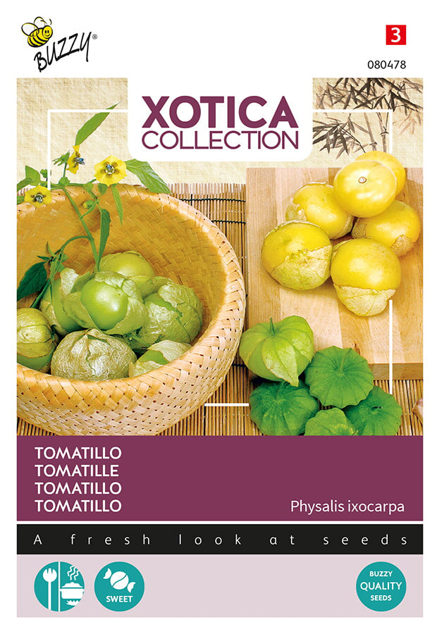 Buzzy Seeds Tomatillo Mexikanische Andenbeere