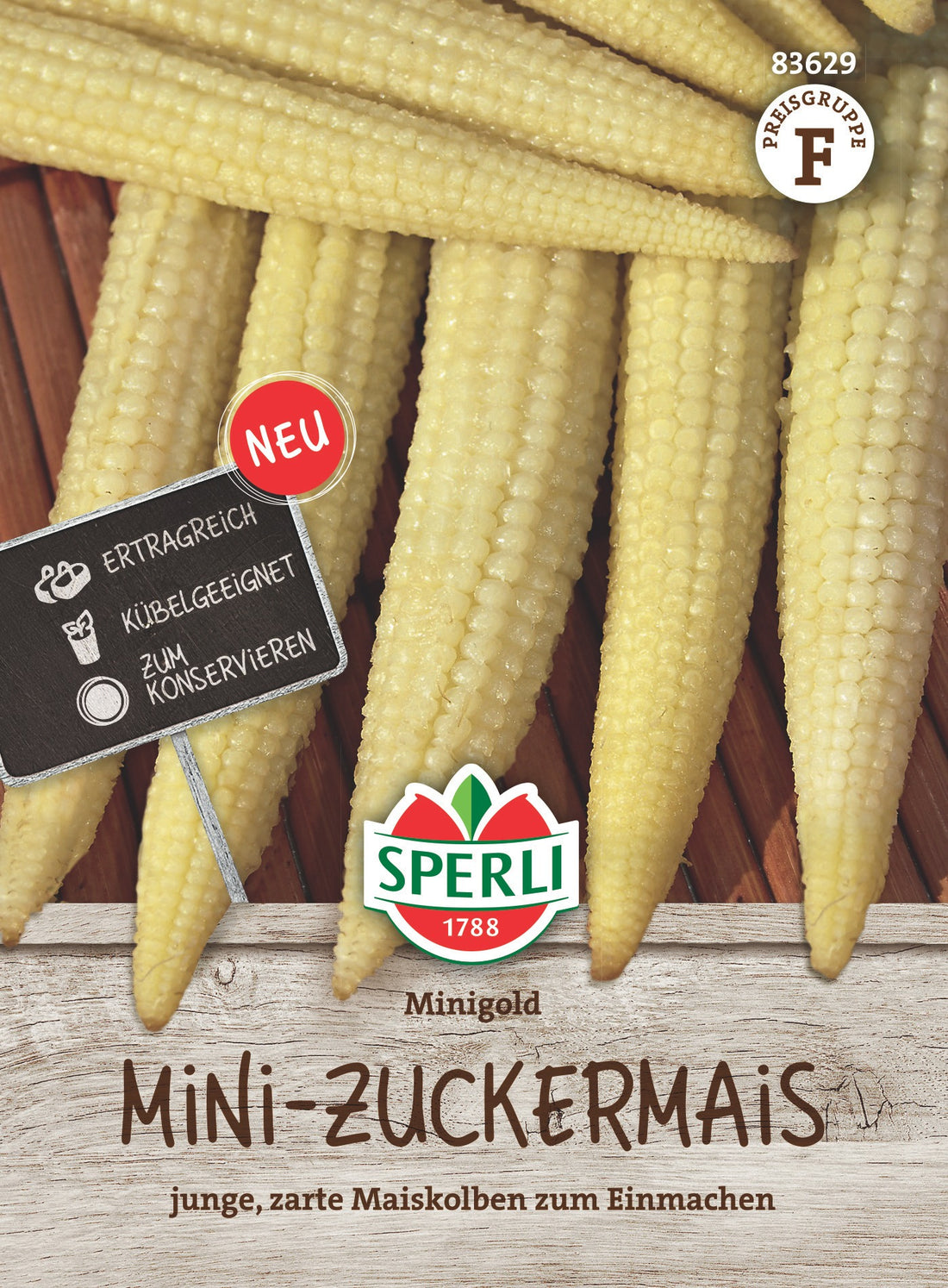 SPERLI Mini-Zuckermais Minigold