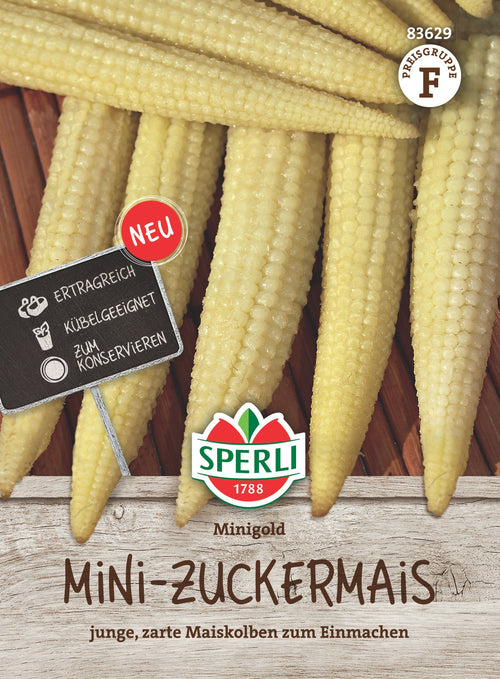 SPERLI Mini-Zuckermais Minigold