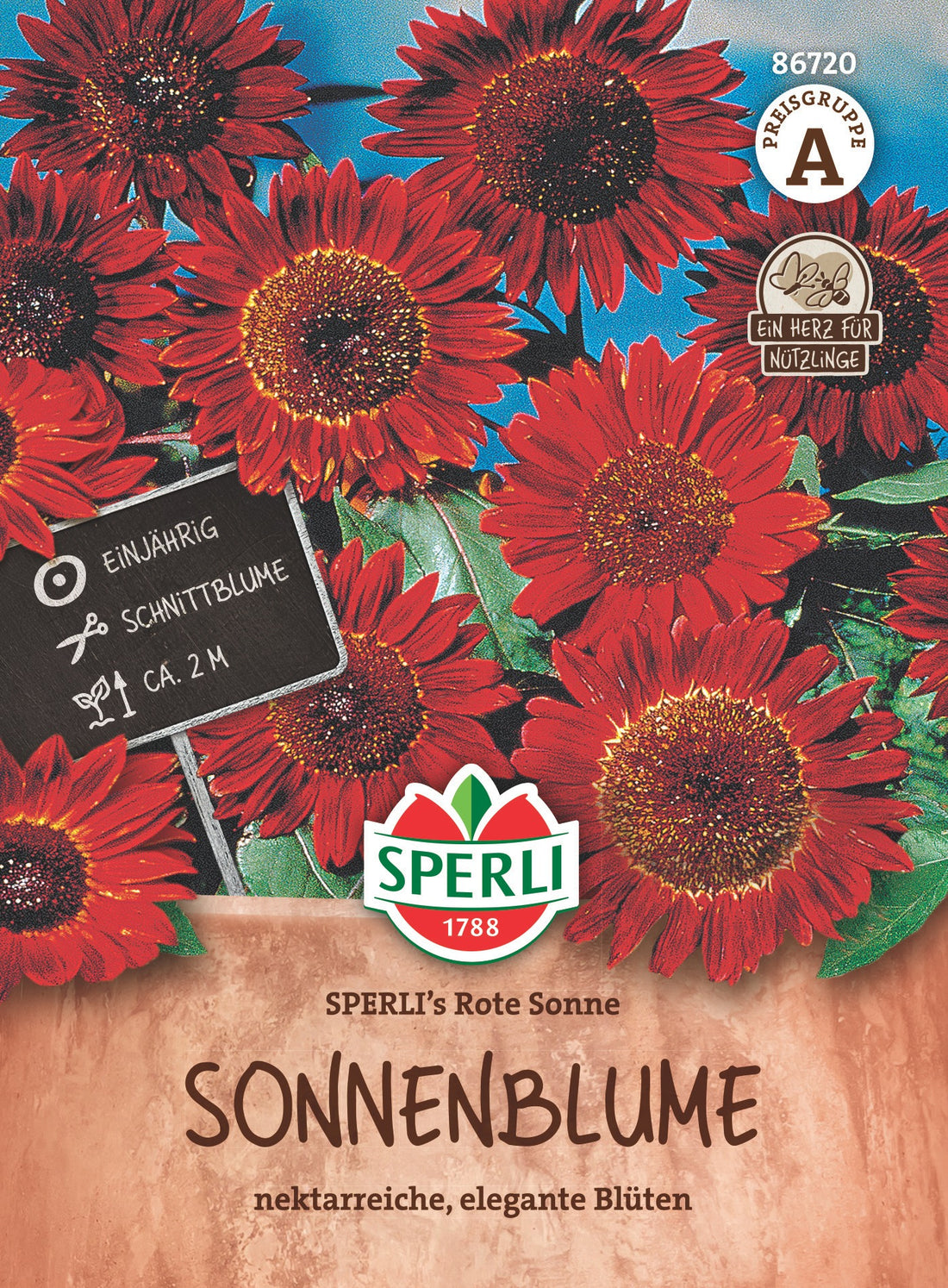 SPERLI Sonnenblumensame SPERLI's Rote Sonne