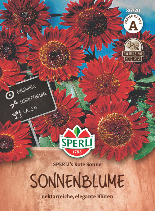 SPERLI Sonnenblumensame SPERLI's Rote Sonne